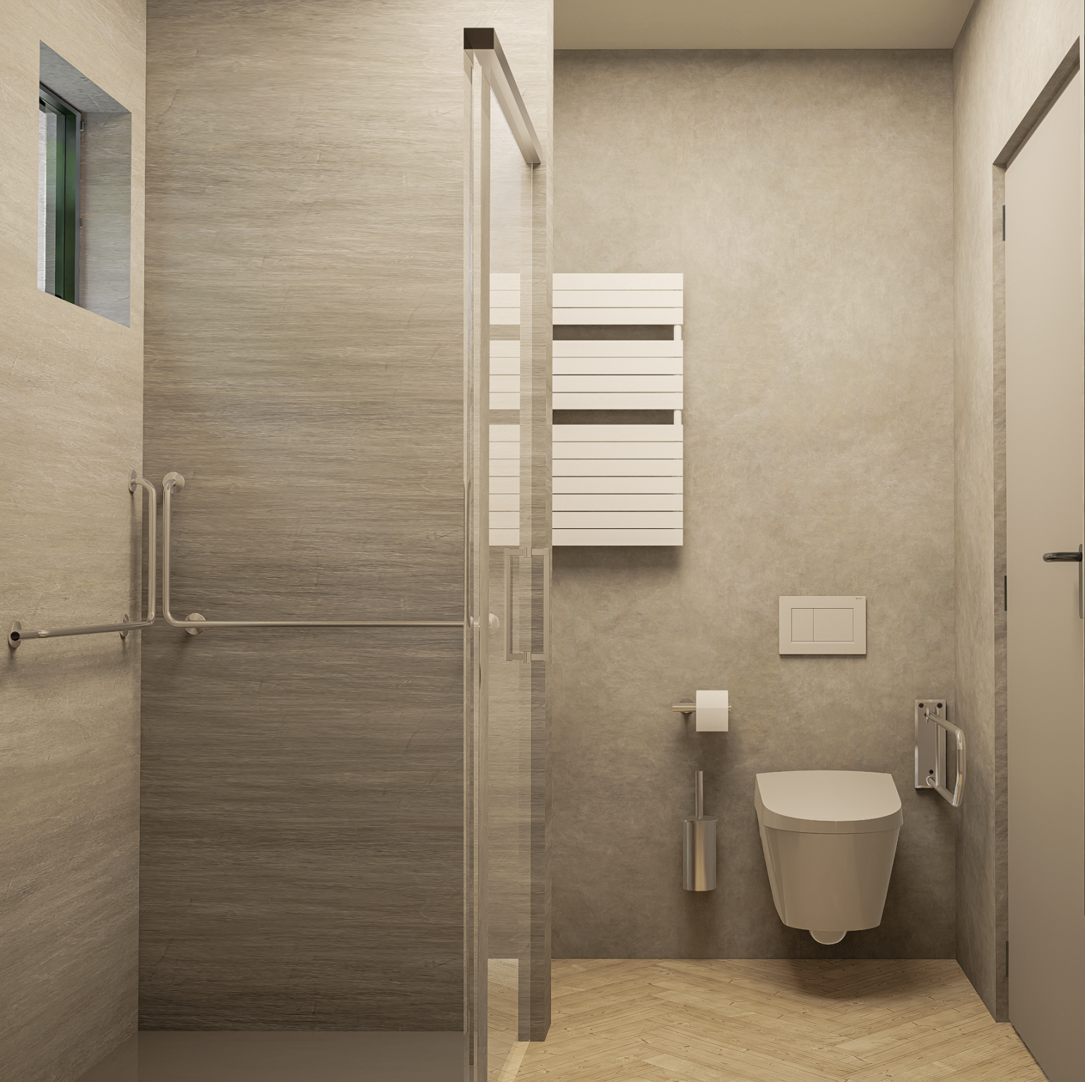 Mantelzorgwoning-badkamer