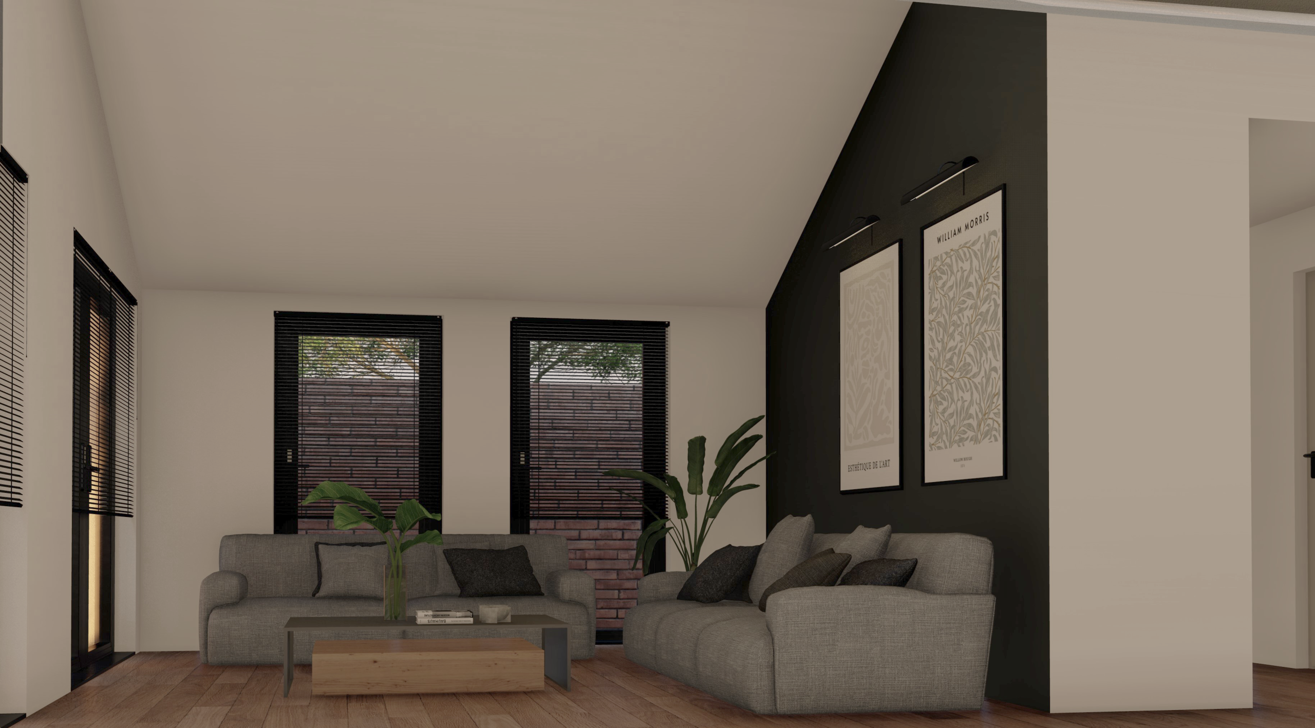 Prefab woning interieur 84m2