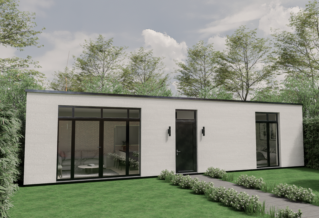 Prefab Mantelzorgwoning 54m²