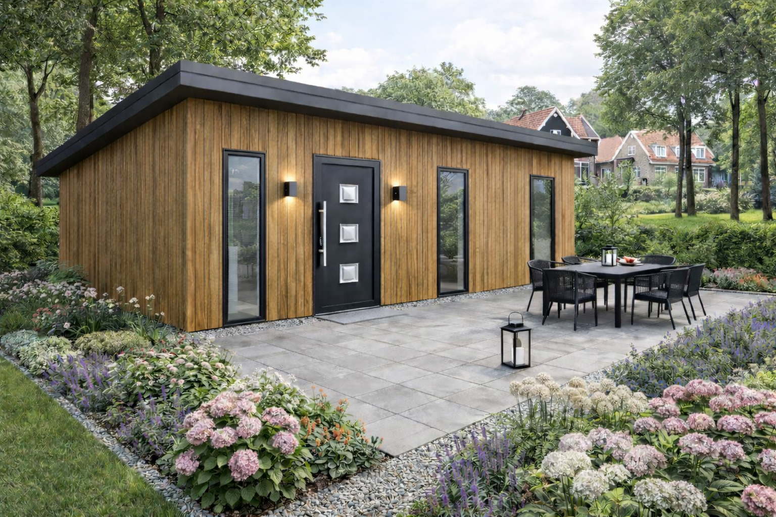 Houten mantelzorgwoning 63m²