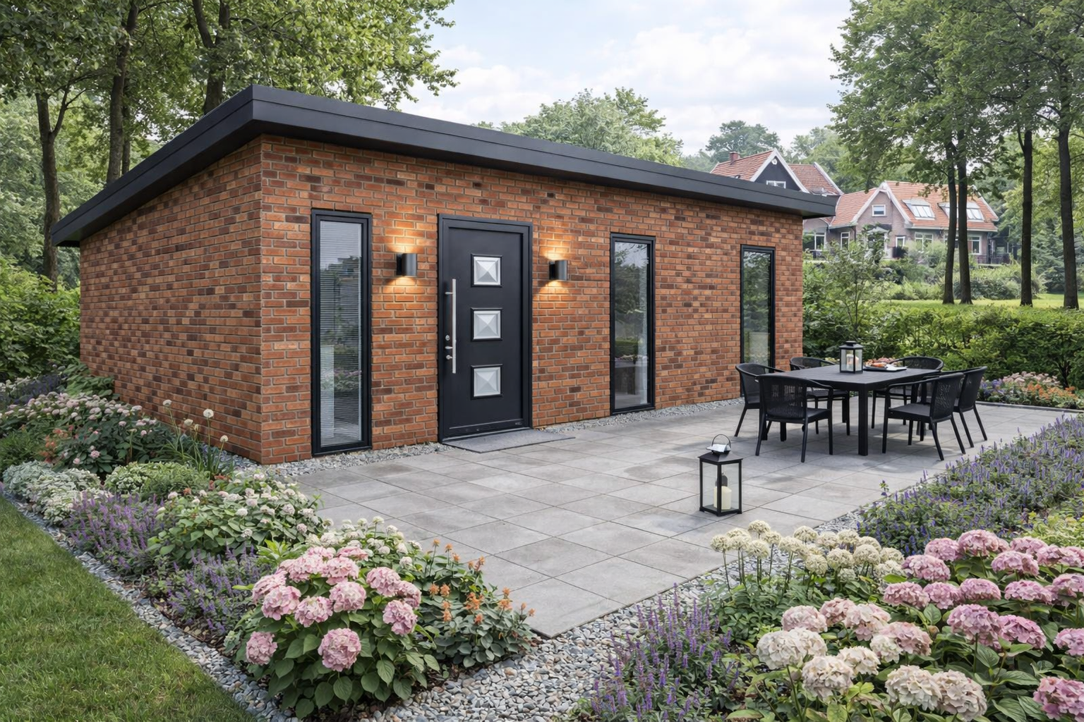 Metselwerk mantelzorgwoning 63m²