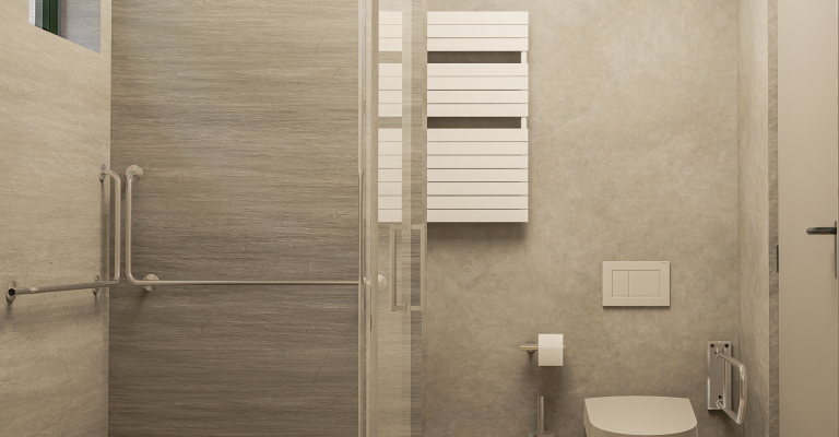 Mantelzorgwoning-badkamer