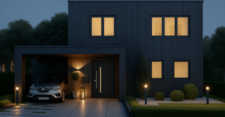 Prefab woning exterieur 128m2