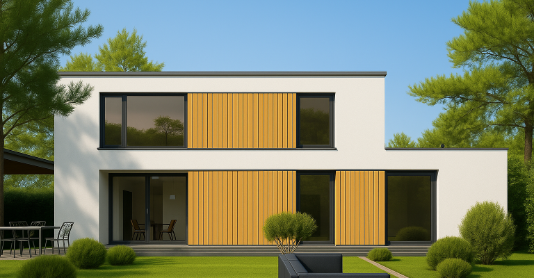 Prefab woning exterieur 180m2