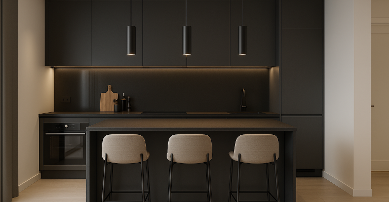 Prefab woning interieur 180m2