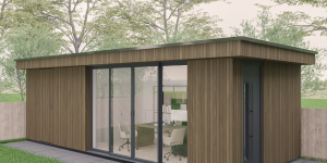 Tuinkantoor-exterieur