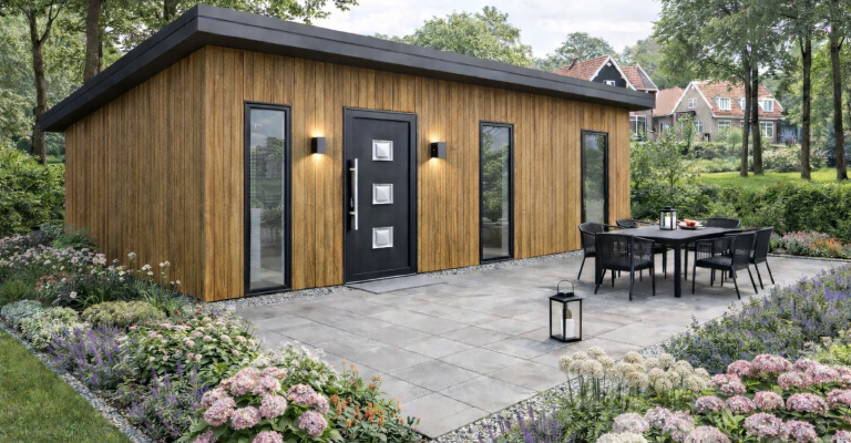 Houten mantelzorgwoning 63m²