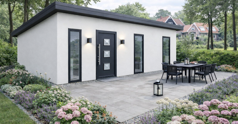 Pleister mantelzorgwoning 63m²