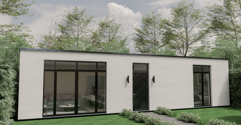 Prefab Mantelzorgwoning 54m²